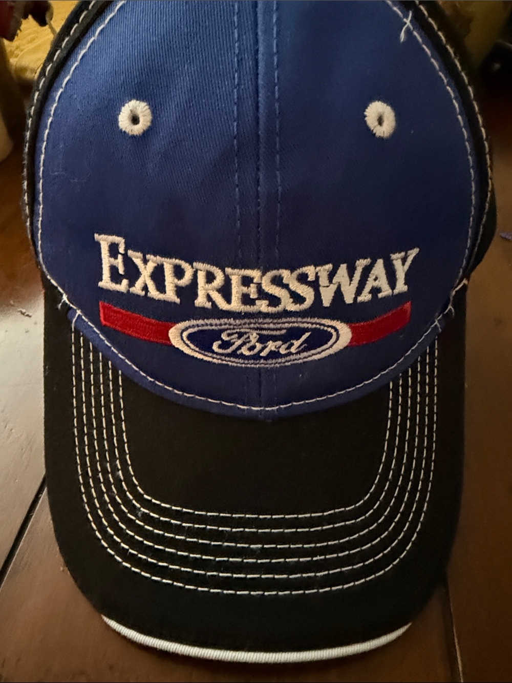 Ford Expressway Blue and Black Embroidered Cap